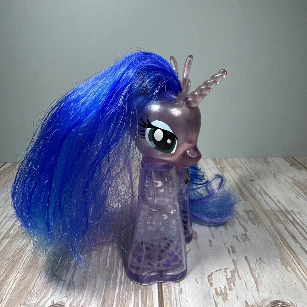 My Little Pony G4 Hasbro Princess Luna Glitter Celebration Brushable MLP
